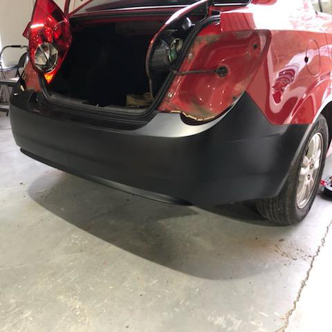 Asheville Dent Bumper and Paint Repair - Before